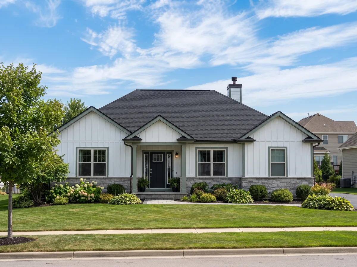 After — Full replacement — 22-year-old 3-tab to architectural shingle, Hillsboro